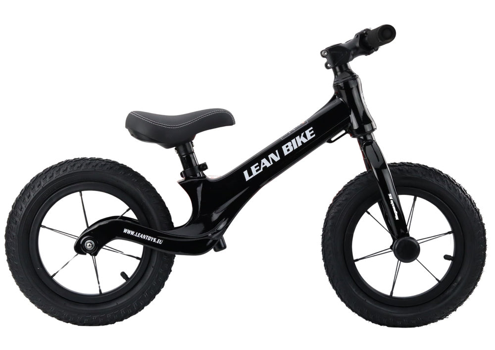MAGNEZIO RS Lightweight Magnesium Balance Bike Black