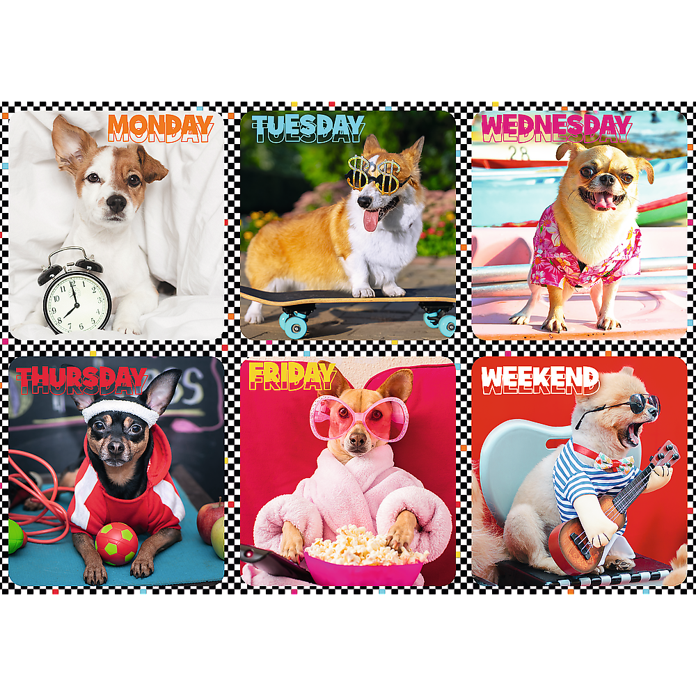 Puzzle - 200 - Happy Dogs - Trefl 13279 (2)