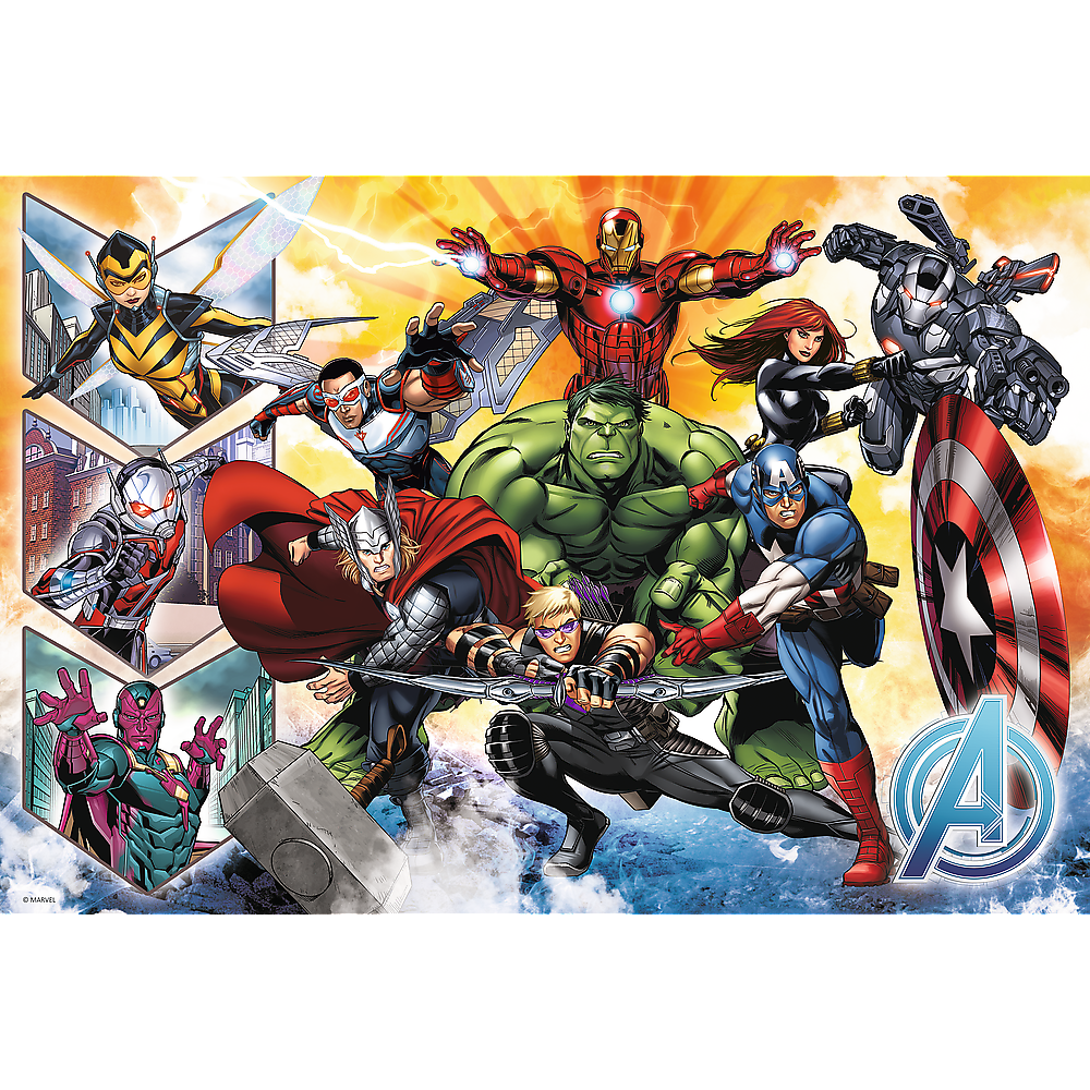 Puzzle - "100" - Avengers Power Trefl 16431 (2)