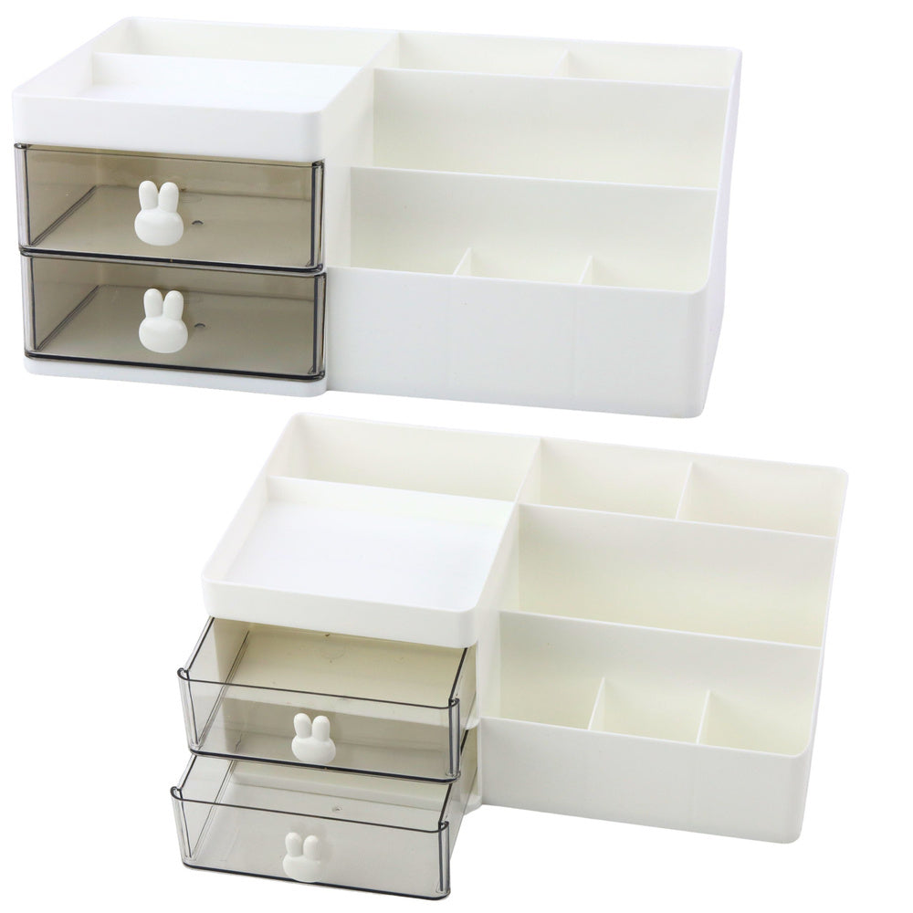 Functional desk organizer tools cosmetics partitions drawers