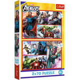 Puzzle - 2x70 - Become a Hero Trefl 34439