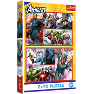 Puzzle - 2x70 - Become a Hero Trefl 34439