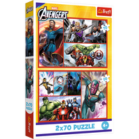 Puzzle - 2x70 - Become a Hero Trefl 34439