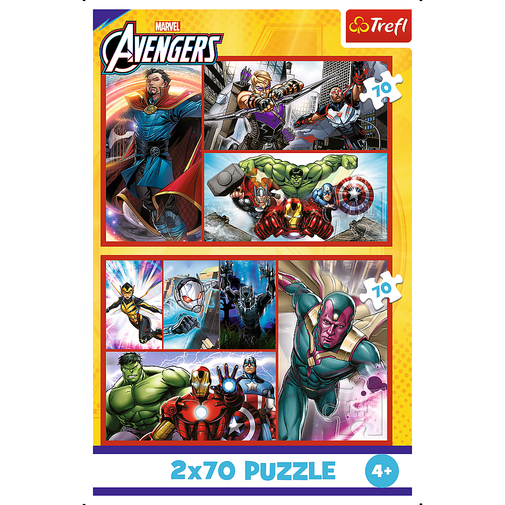 Puzzle - 2x70 - Become a Hero Trefl 34439 (4)
