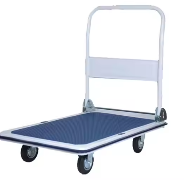 Platform trolley transport cart warehouse cart up to 150kg (2)