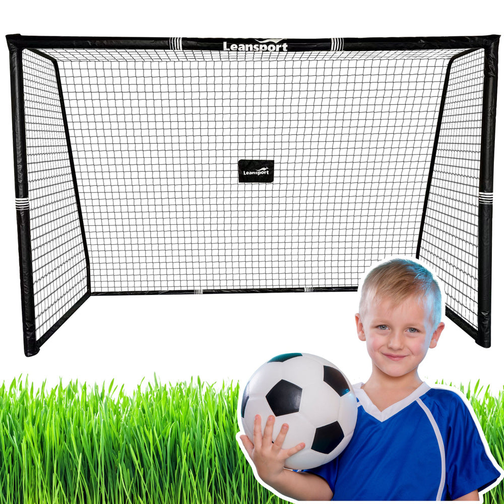 Portable metal soccer goal for children 180x120x60cm