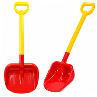 Large children's sand shovel 63 cm red and yellow