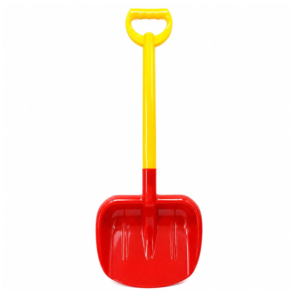 Large children's sand shovel 63 cm red and yellow (2)