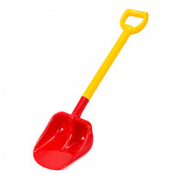 Large children's sand shovel 63 cm red and yellow (3)