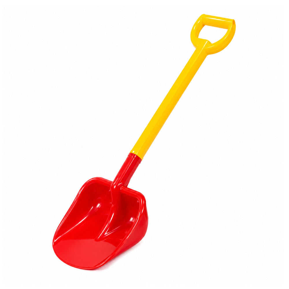 Large children's sand shovel 63 cm red and yellow (3)