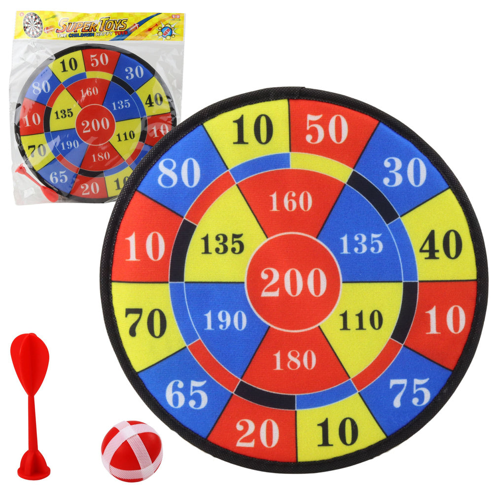 Dartboard with score learning game darts arrow ball skill game