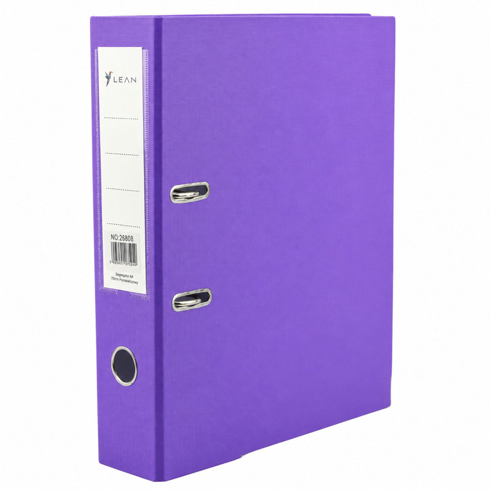 Lever arch file, A4/80 mm, violet (2)