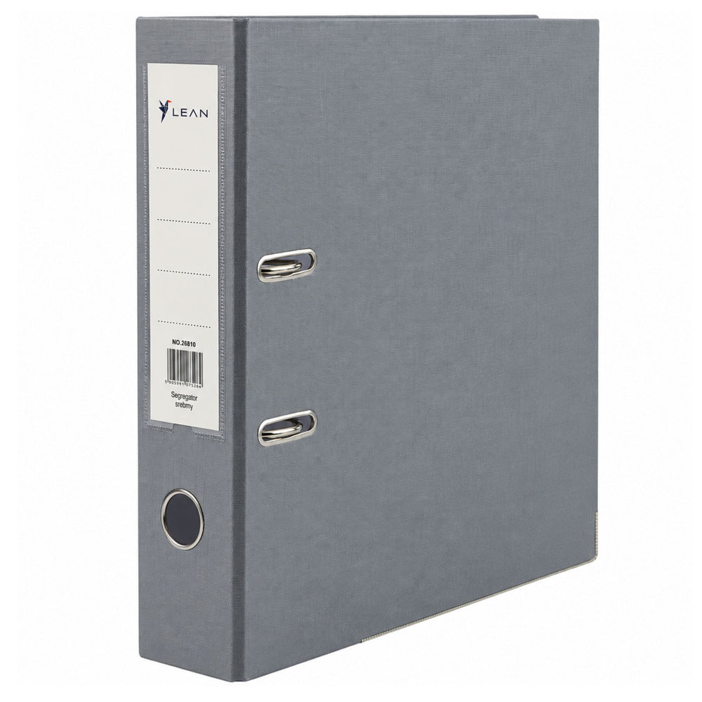 A4/80 mm lever arch file with silver lever mechanism (2)