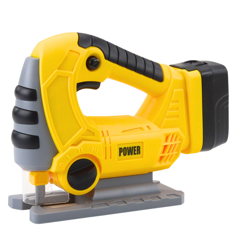 Cordless toy jigsaw for children with lights and sounds, yellow (2)