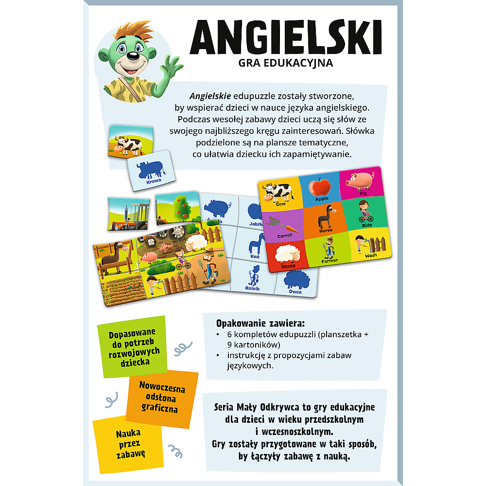 GAME - English / Little Explorer Trefl 02812 (2)
