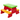 Dorex Children's Garden Table and Bench Set, Red 5067