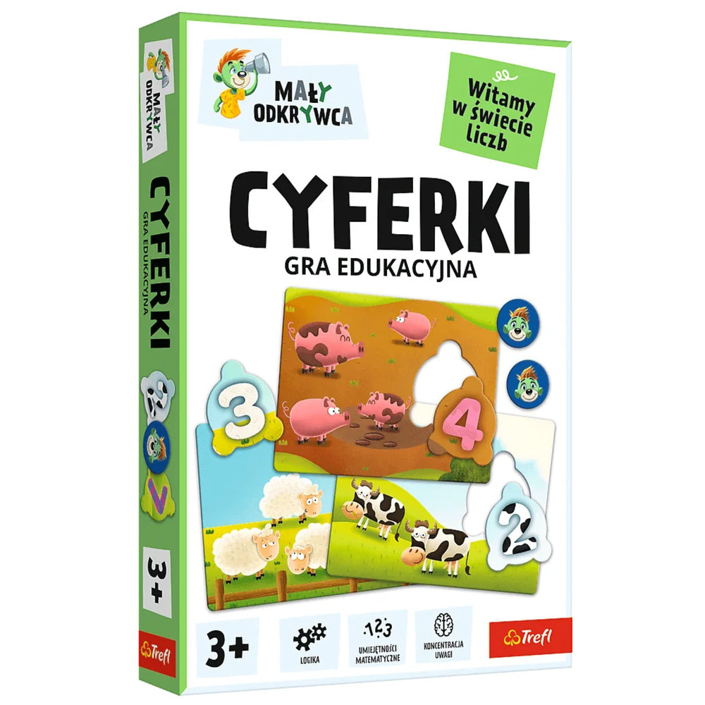 GAME - Little Explorer Numbers Trefl 02810
