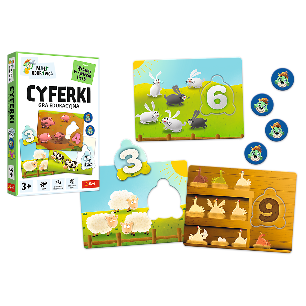 GAME - Little Explorer Numbers Trefl 02810 (2)