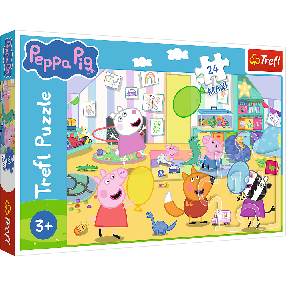 Puzzle 24 Maxi – Beautiful Peppa – Peppa Pig Trefl 14367