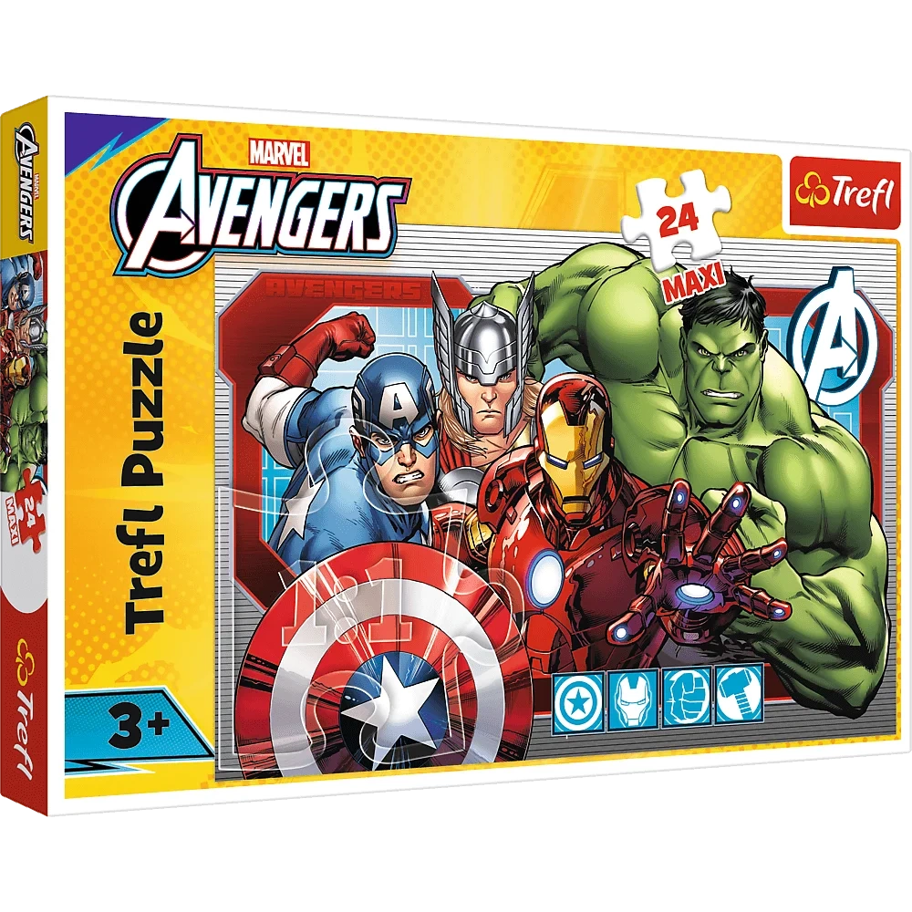 Puzzle 24 Maxi – Always Just – Disney Marvel The Avengers Trefl 14378
