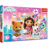 Puzzle – 24 Maxi – Gabby's Dollhouse – Trefl 14381