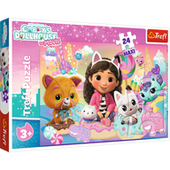 Puzzle – 24 Maxi – Gabby's Dollhouse – Trefl 14381