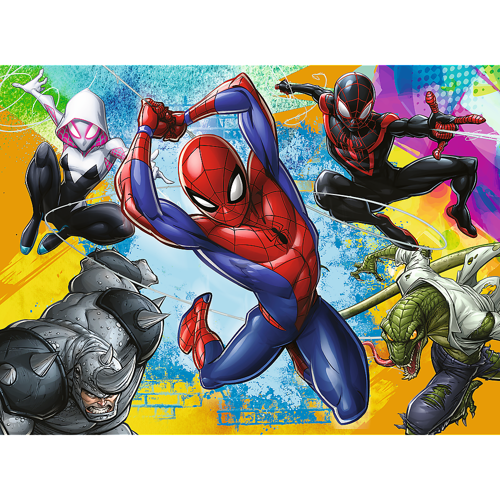 Puzzle 30 – Spider-Man's Colors – Disney Marvel Spider-Man Trefl 18307 (2)