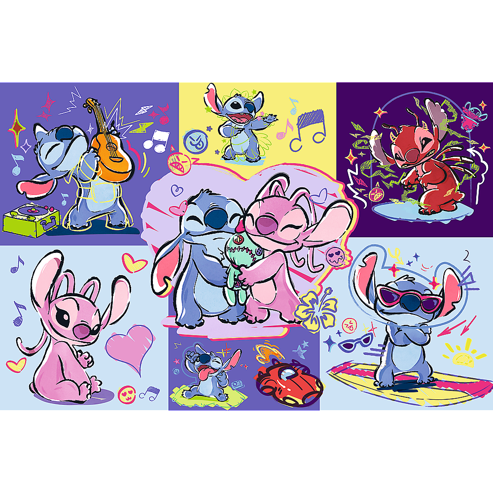 Puzzle – 300 pieces – Crazy Stitch – Disney Lilo and Stitch Trefl 23033 (2)
