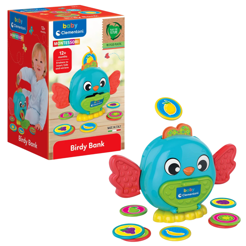 Colorful Bird Money Box Clementoni 17577