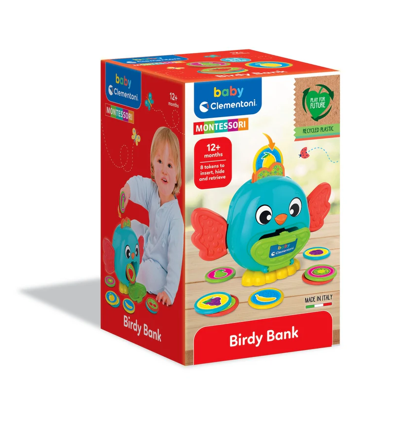Colorful Bird Money Box Clementoni 17577