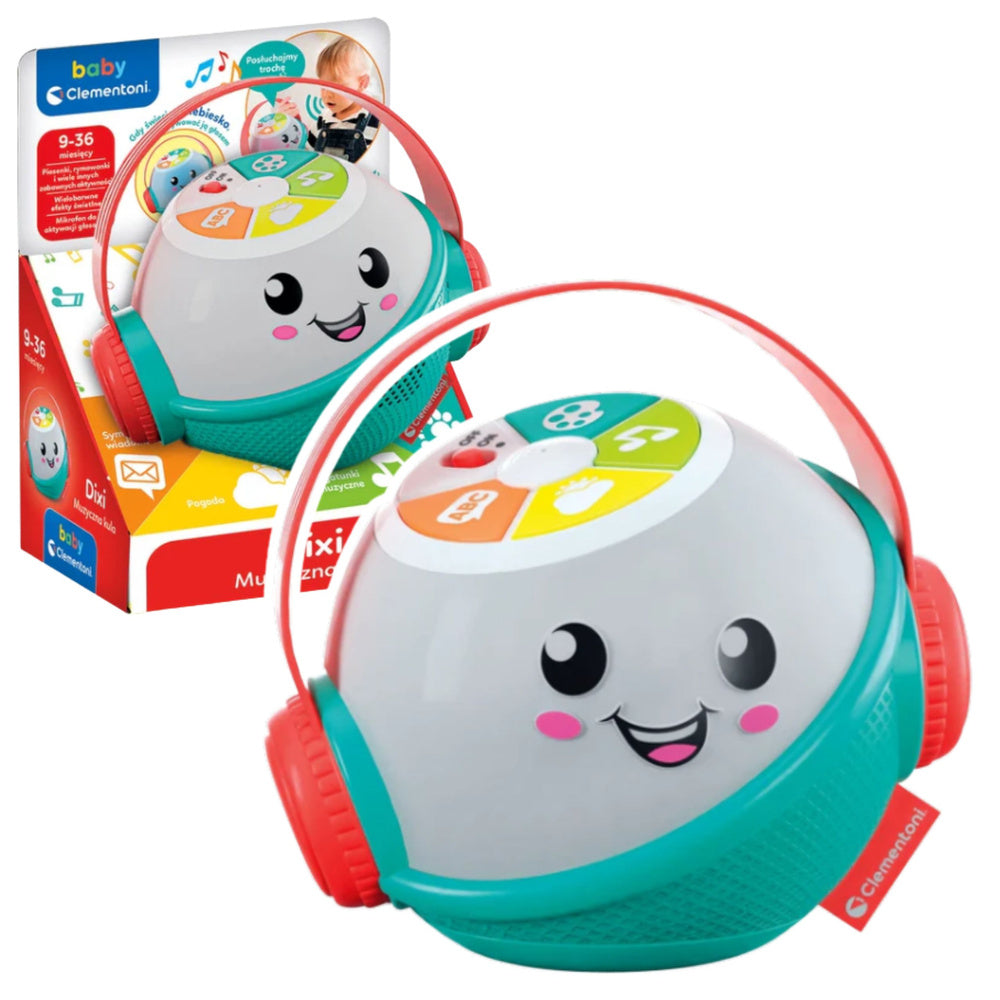 DIXI Interactive Music Ball with Microphone (Polish language) Clementoni 50800
