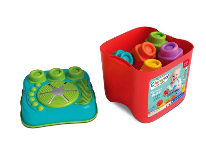 Clemmy Sensory Basket Sorting Game with Building Blocks Clementoni 17807 (2)