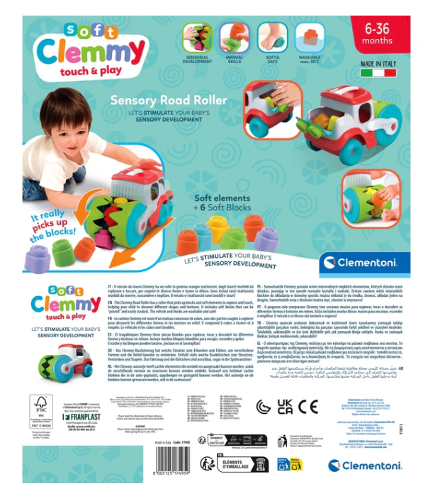 Clemmy Sensory Roller Sorting Game Clementoni 17495 (6)