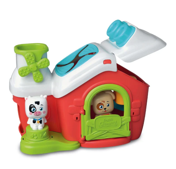 Clemmy Sensory Farm Sorter Dog & Cow Clementoni 17993 (2)