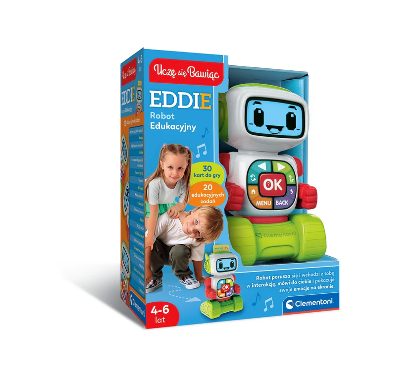 Eddie the Educational Robot Polish Language Playful Learning Clementoni 50411 (2)