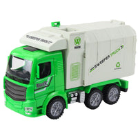 Garbage truck, city lights, noises, green (2)