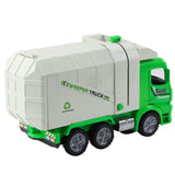 Garbage truck, city lights, noises, green (3)