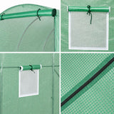 Foil Tunnel Garden Greenhouse PRO Frame 25 mm 6 x 3 x 2 m 18 m² (7)