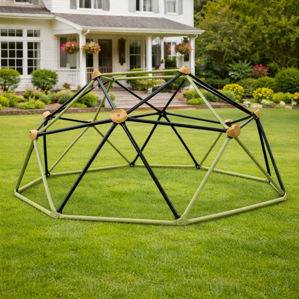 Climbing dome for garden playgrounds, 182 x 86 cm, 6 feet (2)