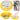 Silicon brush for brushcutter, brushcutter disc 200 mm/25.4 mm