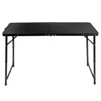 Camping furniture set, folding table, 4 stools, black suitcase (5)