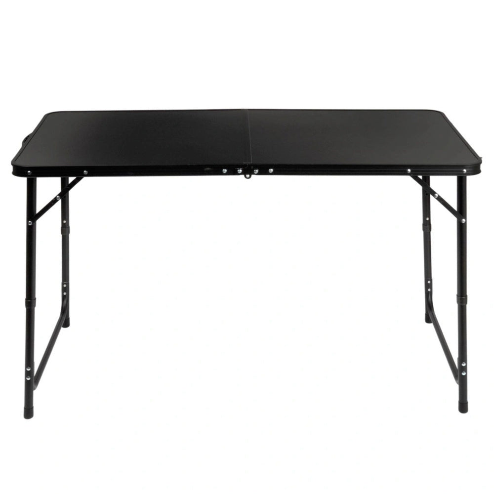 Camping furniture set, folding table, 4 stools, black suitcase (5)