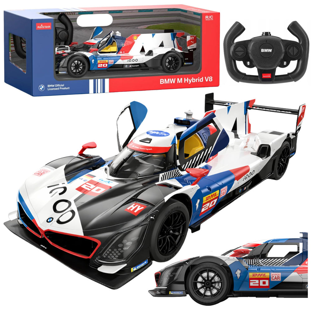 BMW M Hybrid V8 race car remote-controlled RC car Rastar 1:14