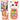 Interactive baby phone with cat mirror, rattle, lights, and sounds