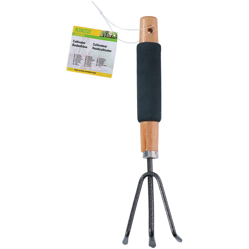 Kinzo - hand claw garden cultivator, solid workmanship 29 cm (2)
