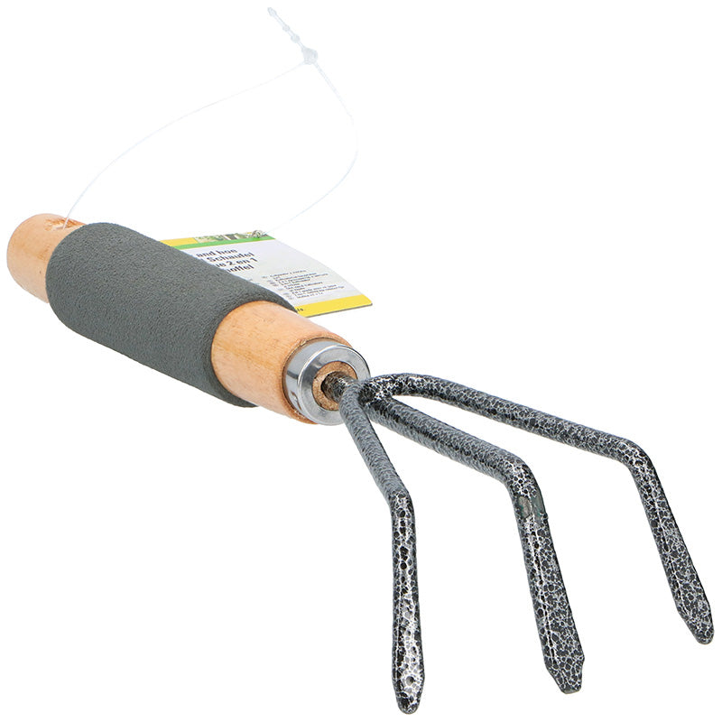 Kinzo - hand claw garden cultivator, solid workmanship 29 cm