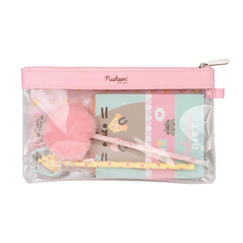 Pusheen - Gourmet-themed stationery set (6 pieces)