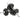 2-in-1 Dumbbell Set, Adjustable Barbell, up to 20 KG with Non-Slip Grip for Home Strength Training, Grey
