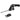 2-in-1 Electric Hedge & Shrub Trimmer with 2 x 7.2V Rechargeable 2.0 Ah Battery, 2 Interchangeable Blades Black