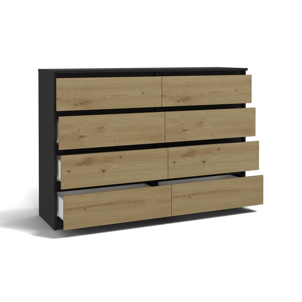 Kommode Malwa M8/140 ANTHRAZIT ARTISAN – Produktabbildung 2